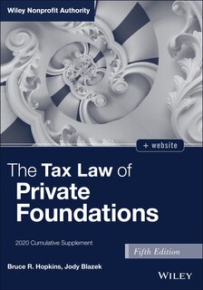 Front cover_The Tax Law Of Private Foundations