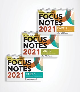 Couverture_Wiley Cia Exam Review Focus Notes 2021: Complete Set