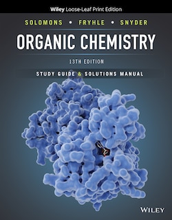 Front cover_Organic Chemistry, 13e Student Study Guide and Solutions Manual