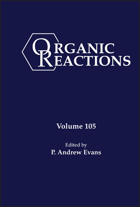 Couverture_Organic Reactions, Volume 105