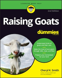 Front cover_Raising Goats For Dummies
