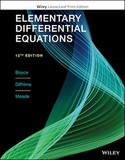 Front cover_Elementary Differential Equations
