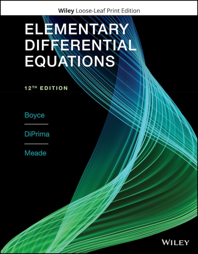 Front cover_Elementary Differential Equations