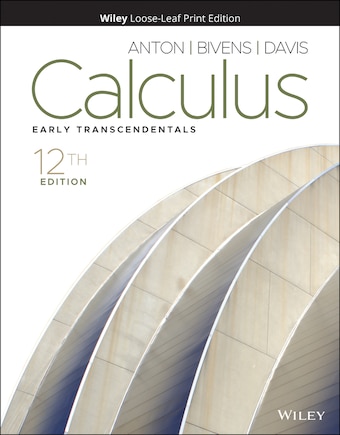 Calculus: Early Transcendentals