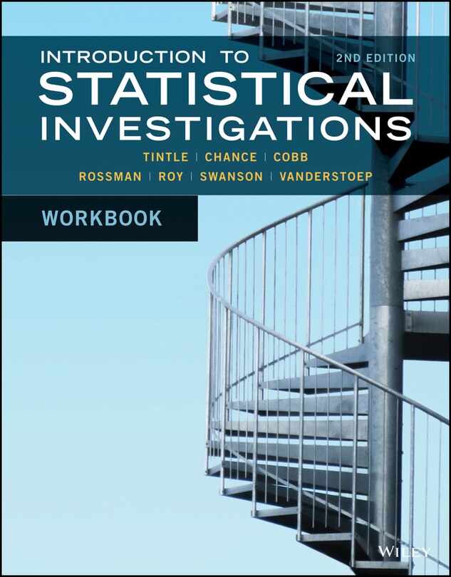 Couverture_Introduction to Statistical Investigations, Workbook