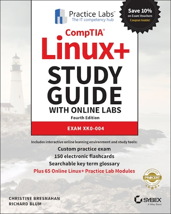 Comptia Linux+ Study Guide With Online Labs: Exam Xk0-004