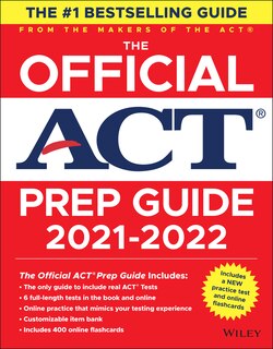 Front cover_The Official ACT Prep Guide 2021-2022