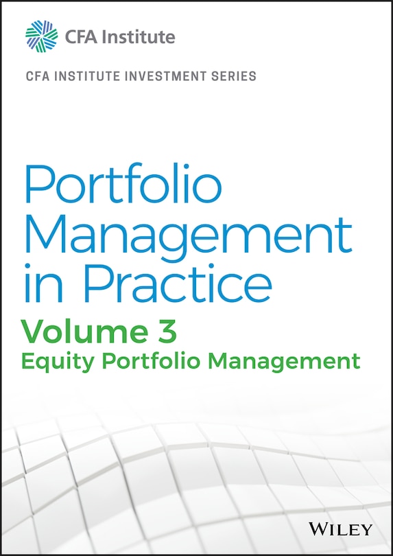 Front cover_Portfolio Management In Practice, Volume 3