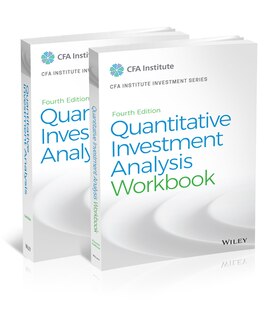 Front cover_Quantitative Investment Analysis, 4e Set
