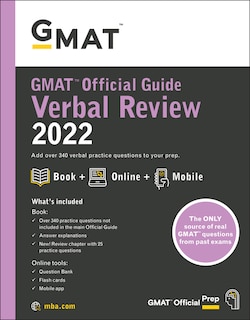 Front cover_Gmat Official Guide Verbal Review 2022