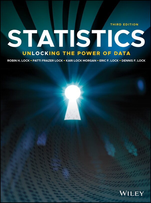 Front cover_Statistics: Unlocking the Power of Data, 3e High School Binding