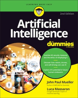 Couverture_Artificial Intelligence For Dummies