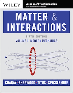 Couverture_Matter and Interactions, Volume 1