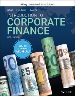 Couverture_Introduction to Corporate Finance, 5CE WileyPLUS Card and Loose-leaf Set Multi-Term