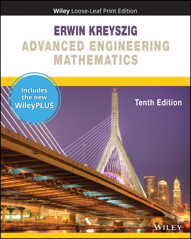 Couverture_Advanced Engineering Mathematics, 10e WileyPLUS Card and Loose-leaf Set Single Term