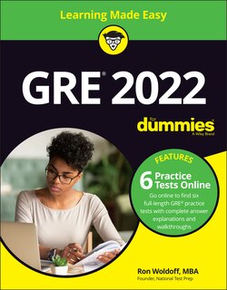 Couverture_Gre 2022 For Dummies With Online Practice