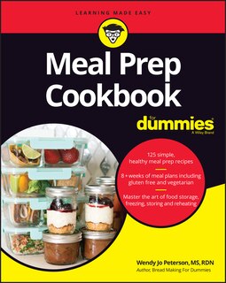 Couverture_Meal Prep Cookbook For Dummies