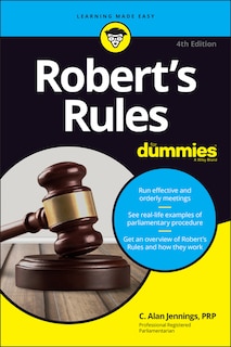 Couverture_Robert's Rules For Dummies