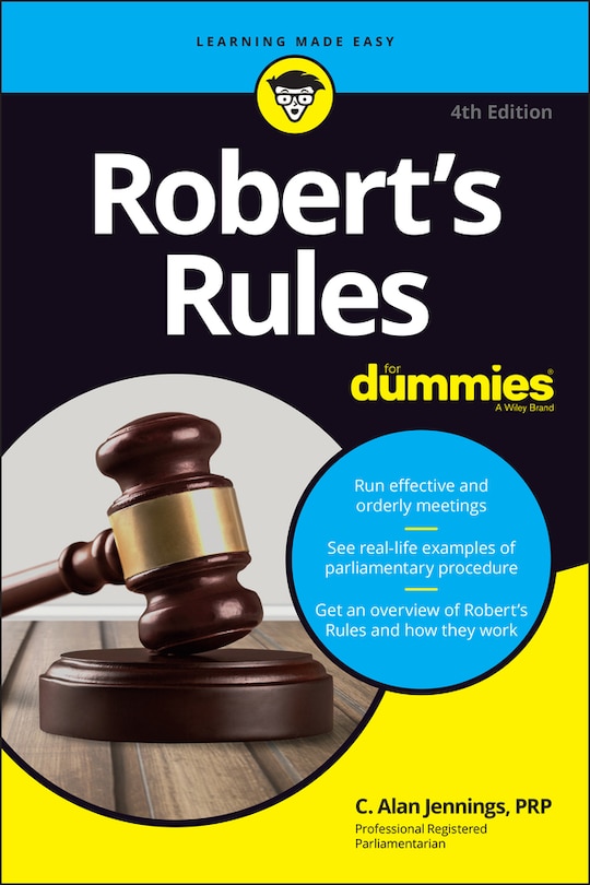 Couverture_Robert's Rules For Dummies