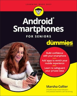 Front cover_Android Smartphones For Seniors For Dummies