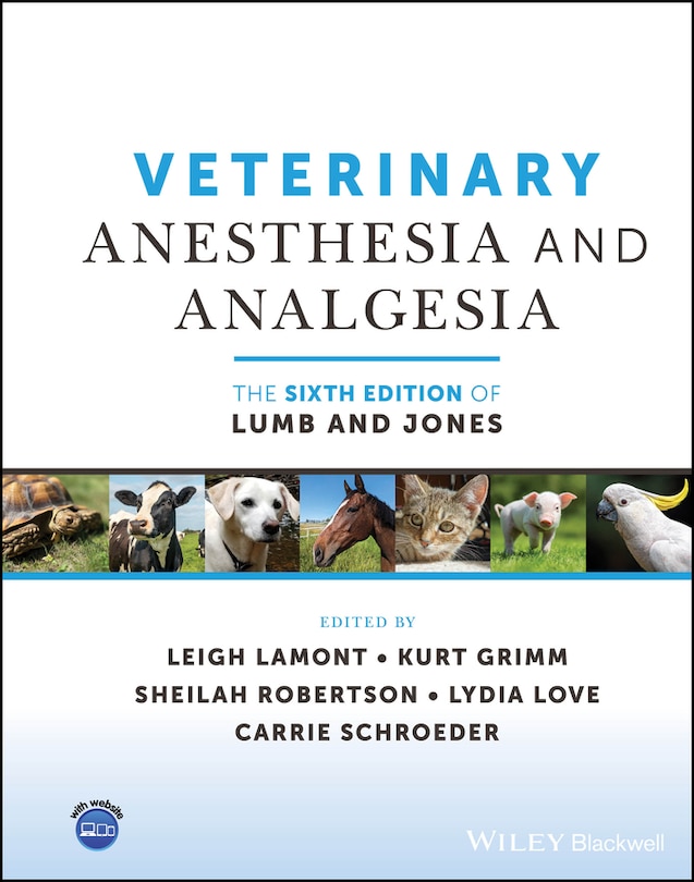 Couverture_Veterinary Anesthesia and Analgesia, The 6th Edition of Lumb and Jones
