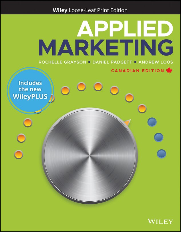 Couverture_Applied Marketing, 1CE with WileyPLUS Card and Loose-leaf Set Multi-Term