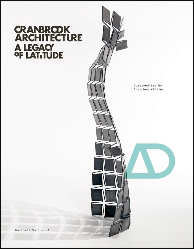 Front cover_Cranbrook Architecture