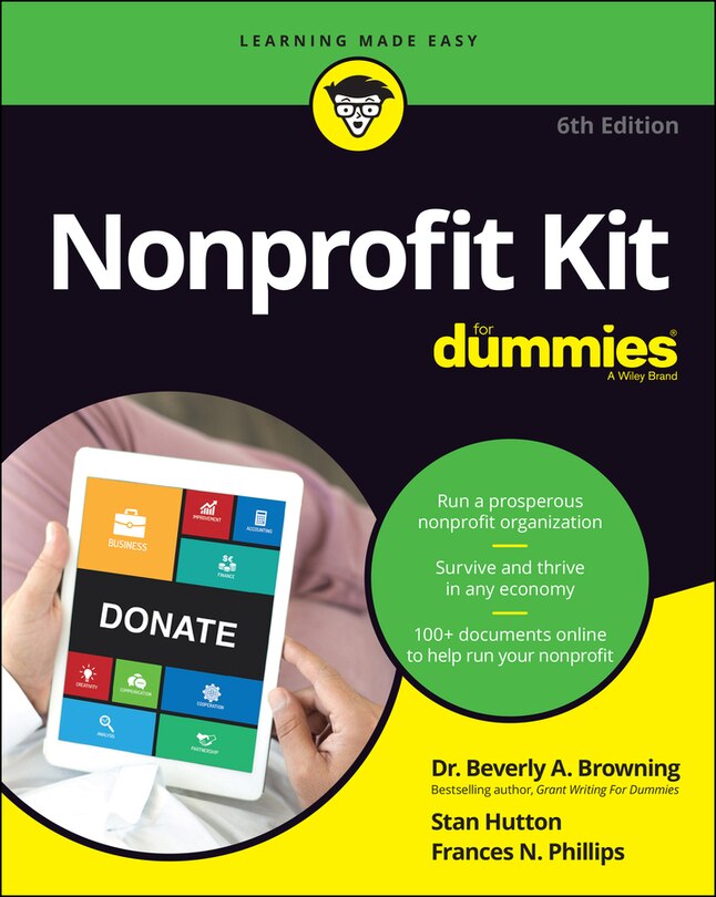 Front cover_Nonprofit Kit For Dummies
