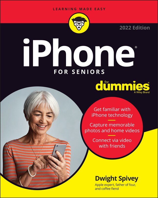 Front cover_Iphone For Seniors For Dummies