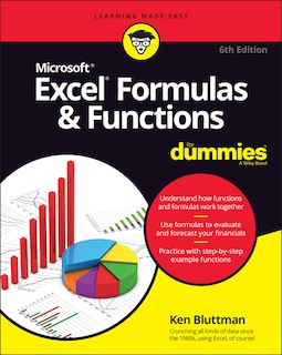 Front cover_Excel Formulas & Functions For Dummies