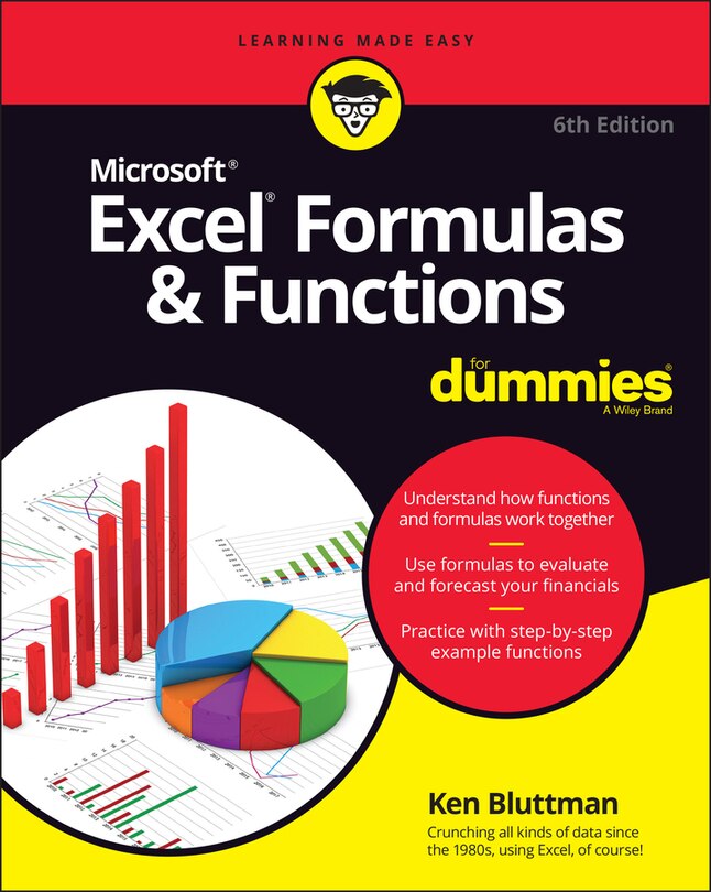 Front cover_Excel Formulas & Functions For Dummies