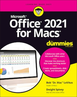 Front cover_Office 2021 For Macs For Dummies