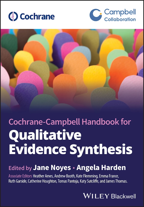 Front cover_Cochrane-Campbell Handbook for Qualitative Evidence Synthesis