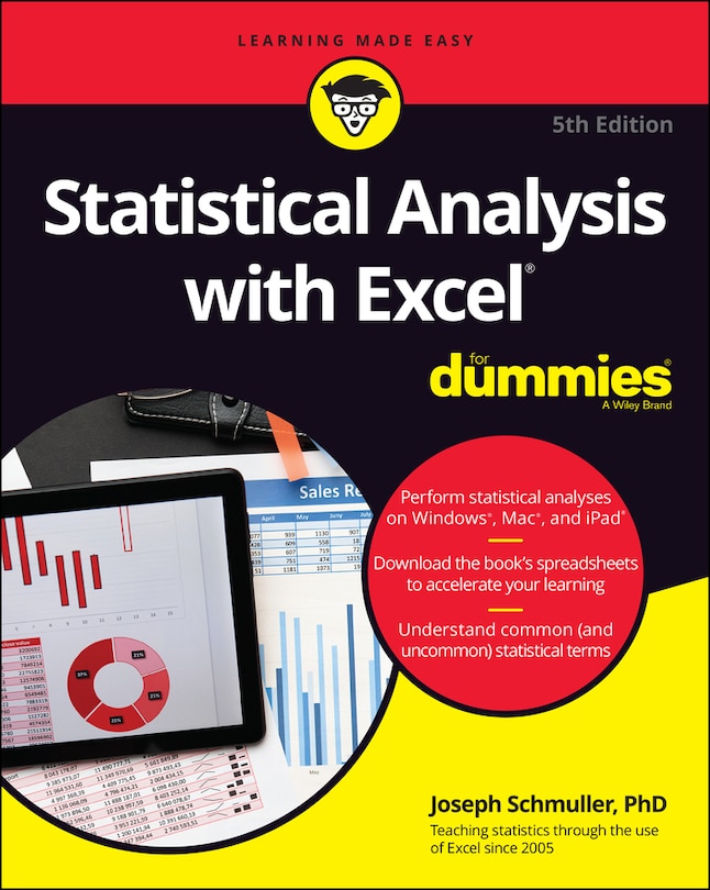 Front cover_Statistical Analysis With Excel For Dummies