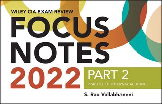 Couverture_Wiley CIA 2022 Focus Notes, Part 2