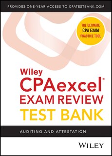 Front cover_Wiley's Cpa Jan 2022 Test Bank: Auditing And Attestation (1-year Access)