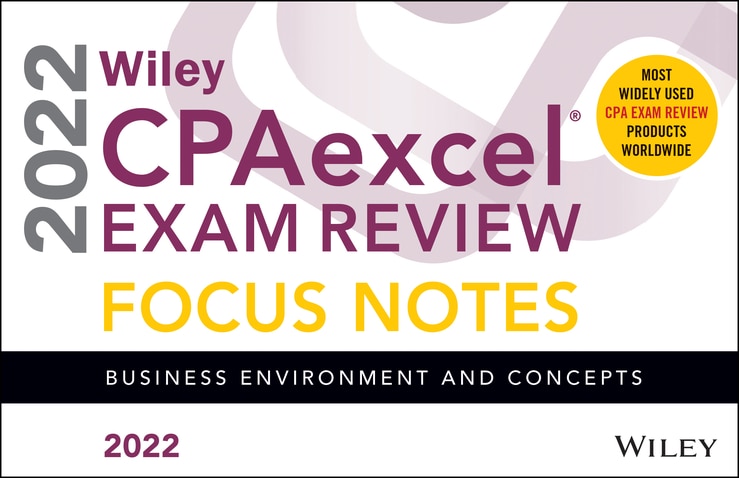 Front cover_Wiley Cpaexcel Exam Review 2022 Focus Notes