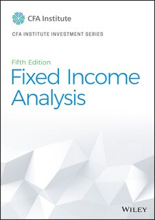 Front cover_Fixed Income Analysis