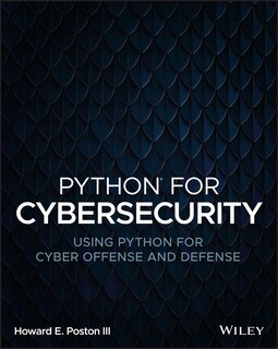 Front cover_Python For Cybersecurity