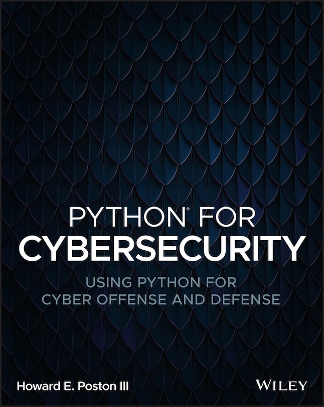 Front cover_Python For Cybersecurity