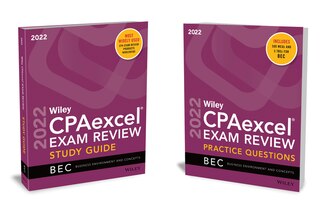 Front cover_Wiley's Cpa 2022 Study Guide + Question Pack: Business Environment And Concepts