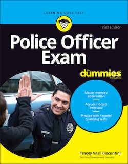 Front cover_Police Officer Exam For Dummies
