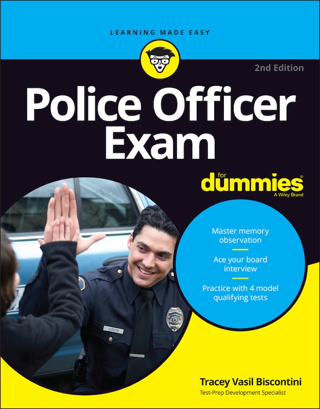 Front cover_Police Officer Exam For Dummies