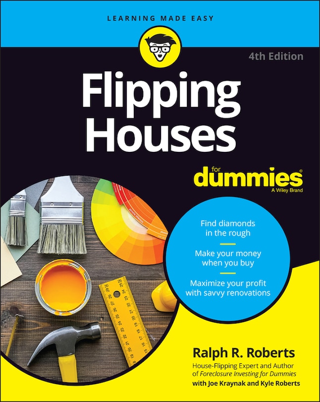 Front cover_Flipping Houses For Dummies