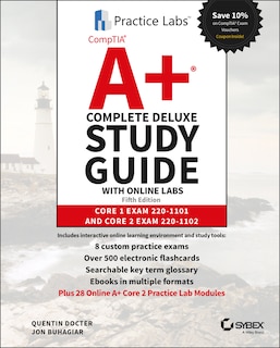 Front cover_CompTIA A+ Complete Deluxe Study Guide with Online Labs