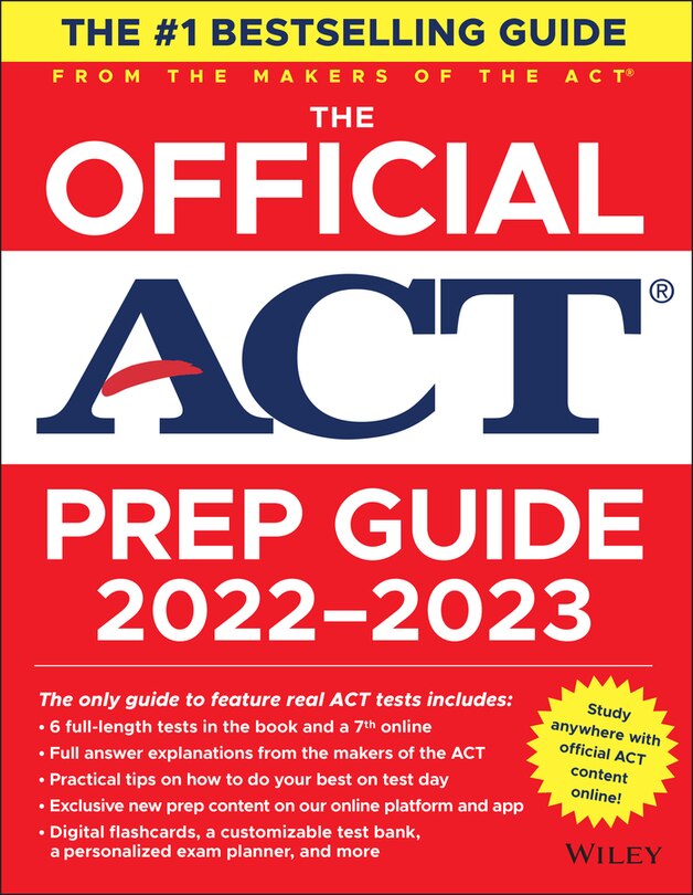 Couverture_The Official ACT Prep Guide 2022-2023, (Book + Online Course)