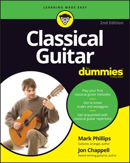 Front cover_Classical Guitar For Dummies