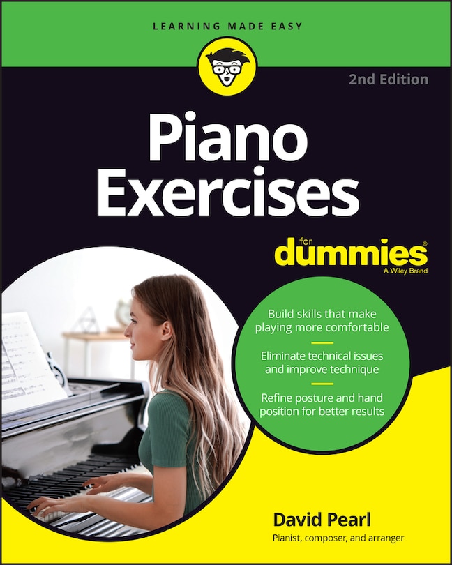 Front cover_Piano Exercises For Dummies