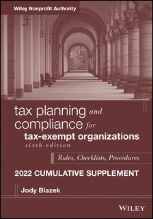 Front cover_Tax Planning and Compliance for Tax-Exempt Organizations
