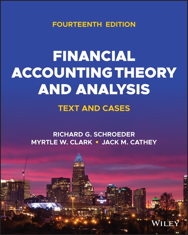 Couverture_Financial Accounting Theory and Analysis